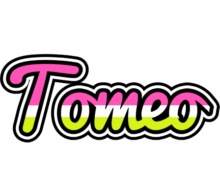 Tomeo candies logo