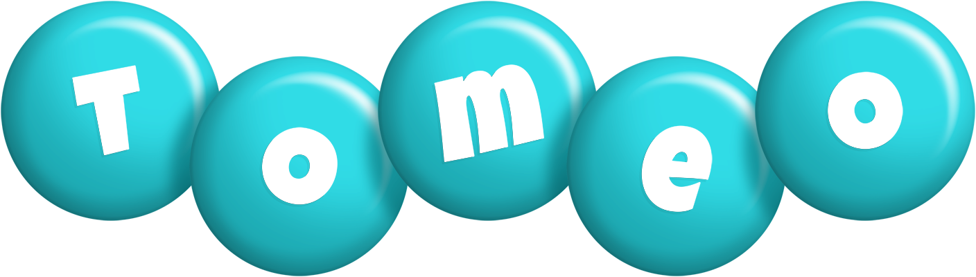 Tomeo candy-azur logo