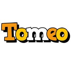 Tomeo cartoon logo