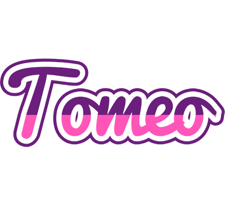 Tomeo cheerful logo