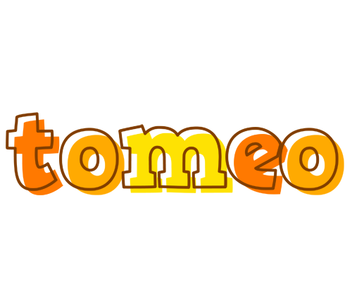 Tomeo desert logo