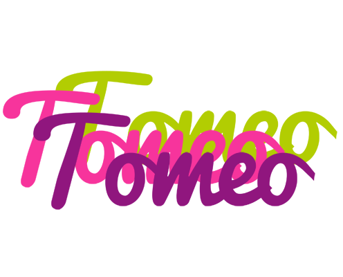 Tomeo flowers logo