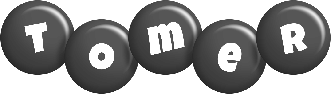 Tomer candy-black logo