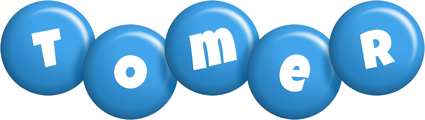 Tomer candy-blue logo
