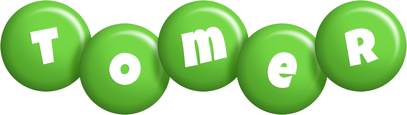 Tomer candy-green logo