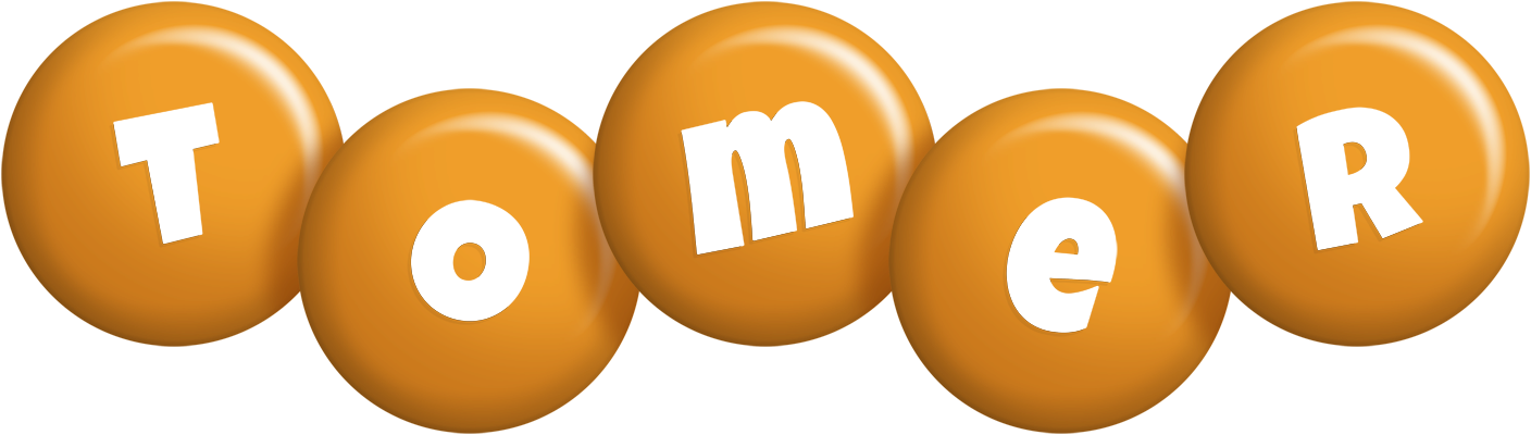 Tomer candy-orange logo
