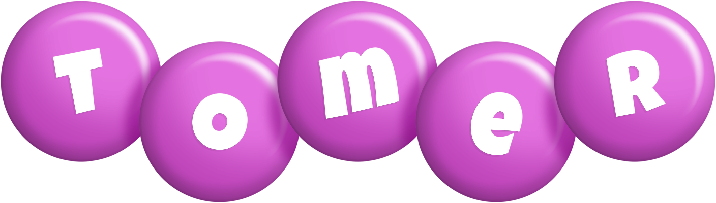 Tomer candy-purple logo