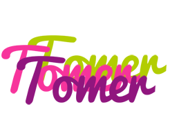 Tomer flowers logo