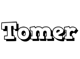 Tomer snowing logo