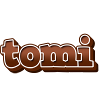 Tomi brownie logo