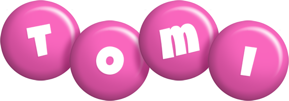 Tomi candy-pink logo