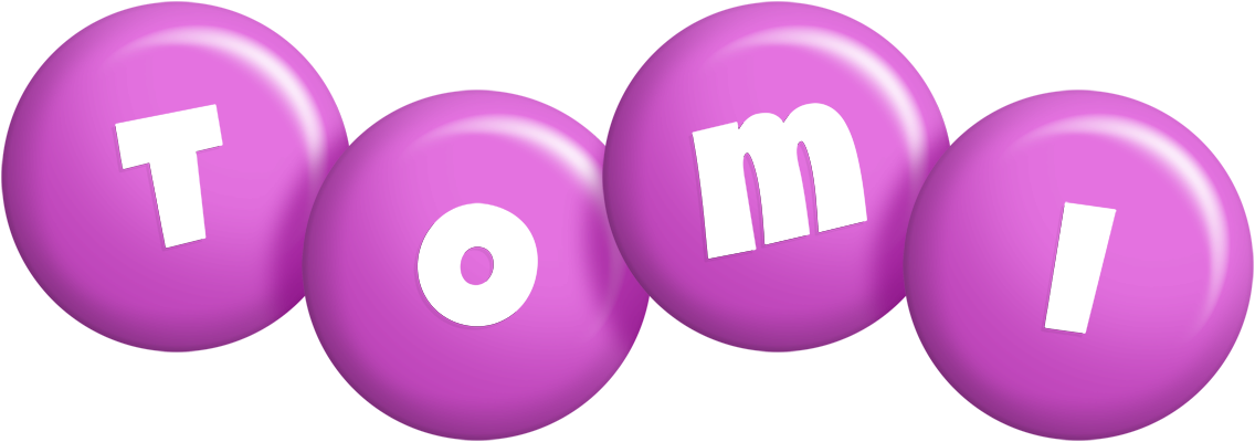 Tomi candy-purple logo