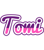 Tomi cheerful logo