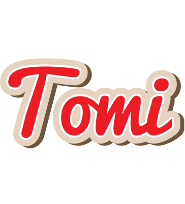Tomi chocolate logo