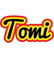 Tomi flaming logo