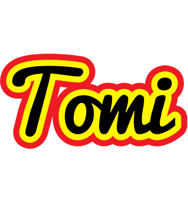 Tomi flaming logo