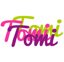 Tomi flowers logo