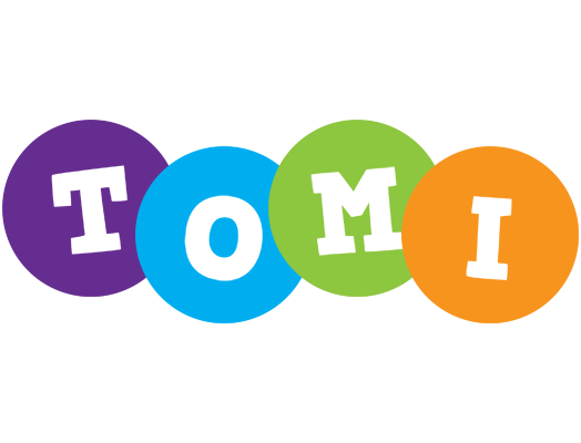 Tomi happy logo