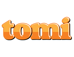 Tomi orange logo