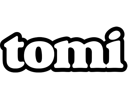 Tomi panda logo