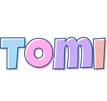 Tomi pastel logo