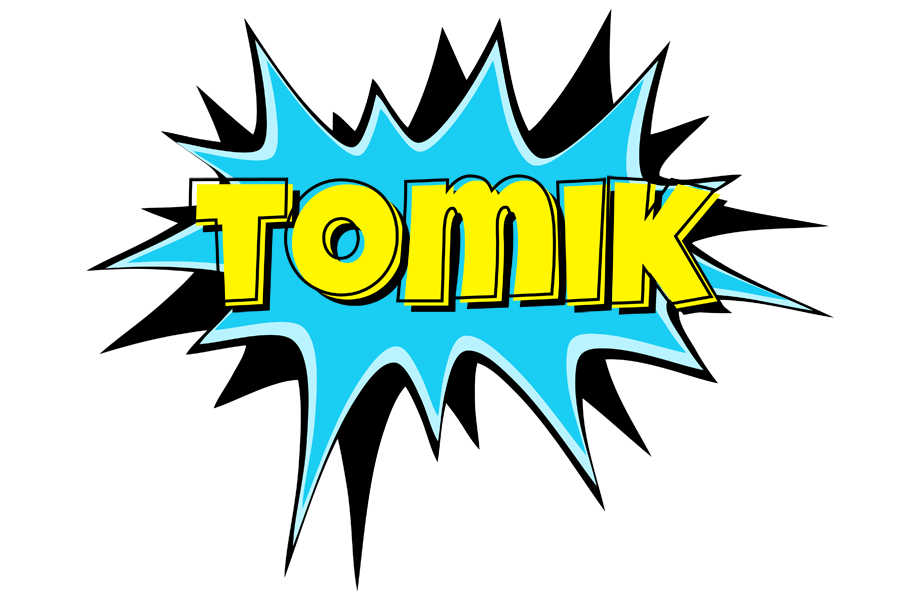 Tomik amazing logo