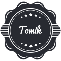 Tomik badge logo