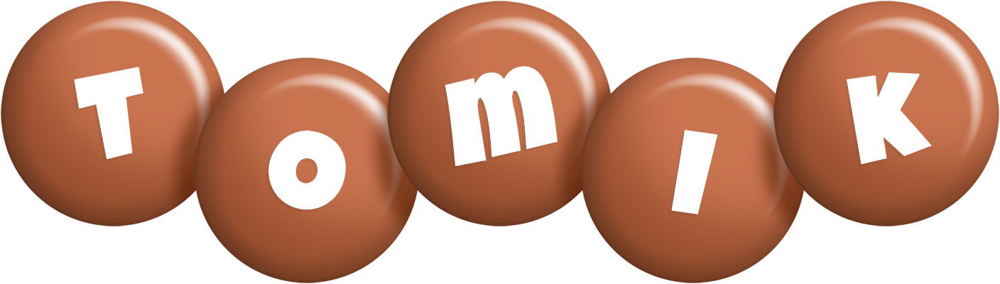 Tomik candy-brown logo