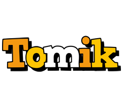 Tomik cartoon logo