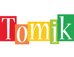 Tomik colors logo