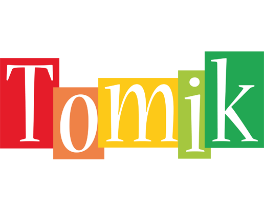 Tomik colors logo