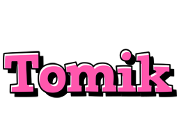 Tomik girlish logo