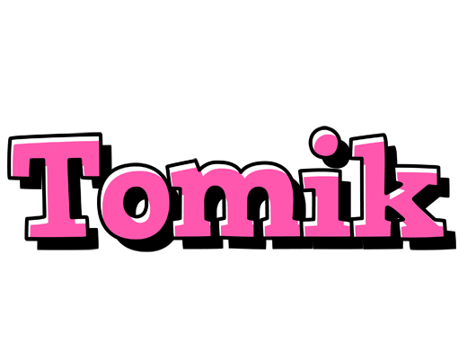 Tomik girlish logo