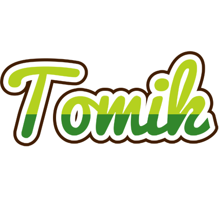 Tomik golfing logo