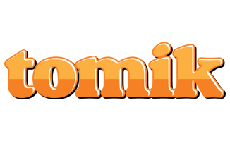 Tomik orange logo