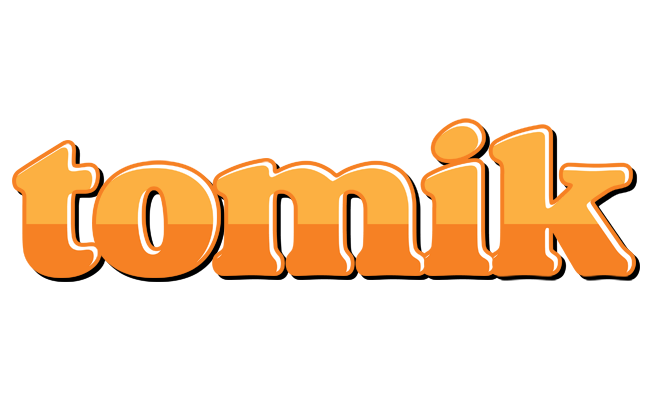 Tomik orange logo
