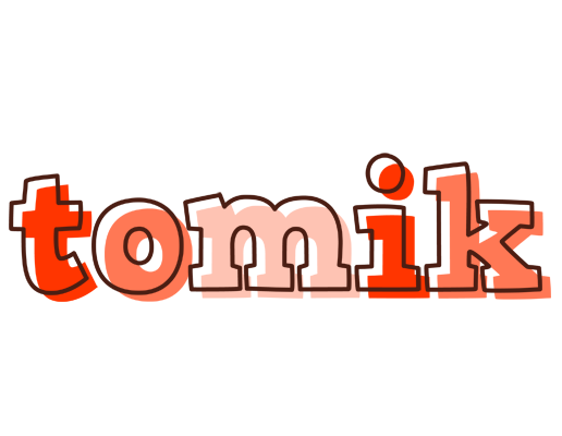 Tomik paint logo