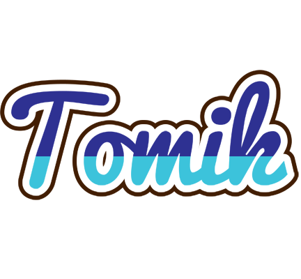 Tomik raining logo