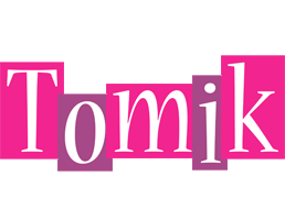 Tomik whine logo