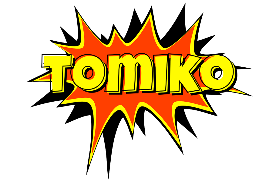 Tomiko bazinga logo