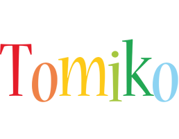 Tomiko birthday logo