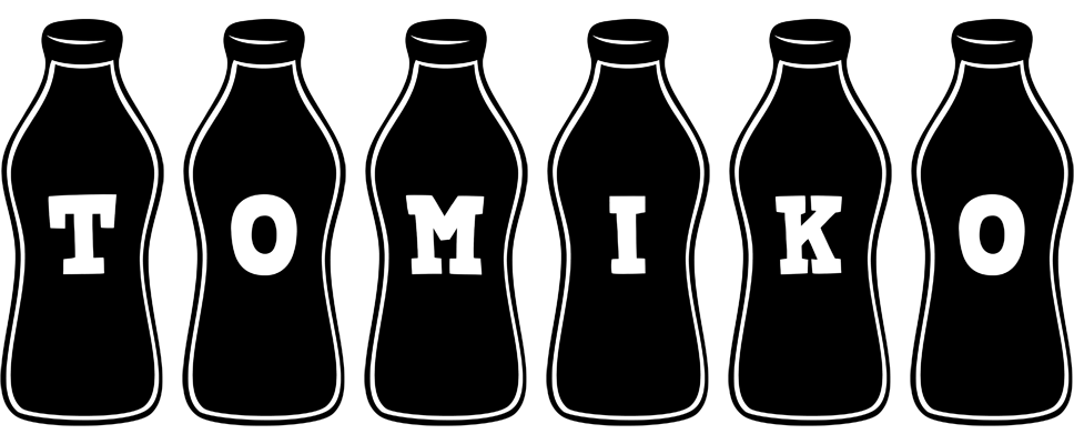 Tomiko bottle logo