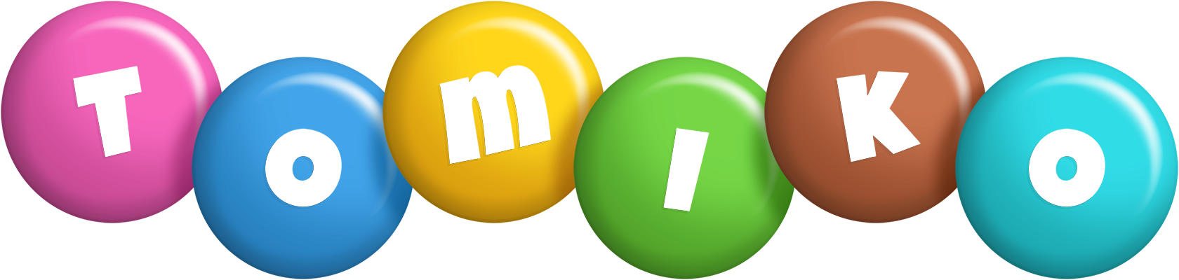 Tomiko candy logo