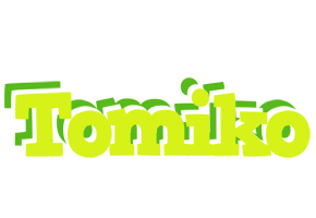 Tomiko citrus logo