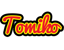 Tomiko fireman logo