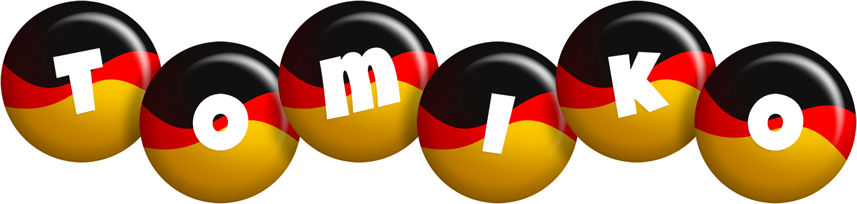 Tomiko german logo