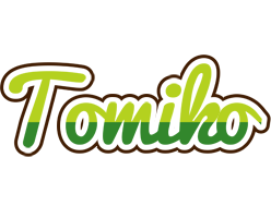 Tomiko golfing logo