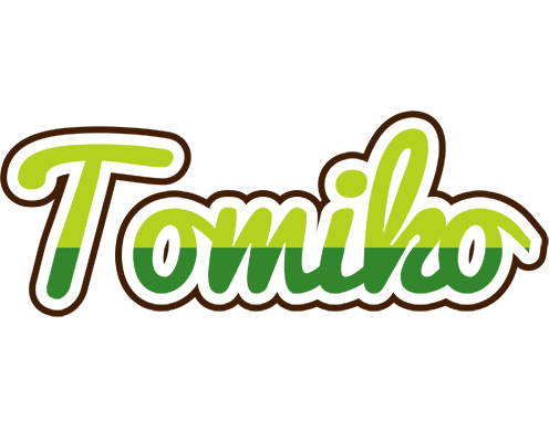 Tomiko golfing logo