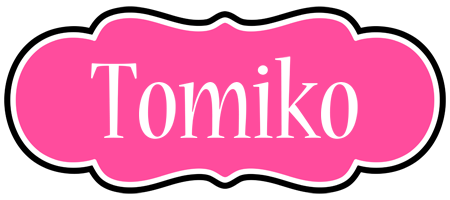 Tomiko invitation logo