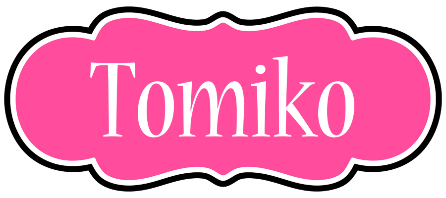Tomiko invitation logo